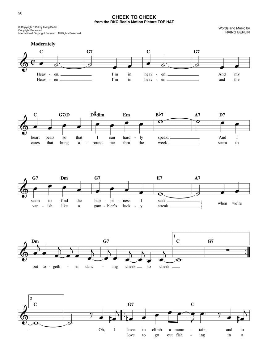 Easy Thirties Fake Book