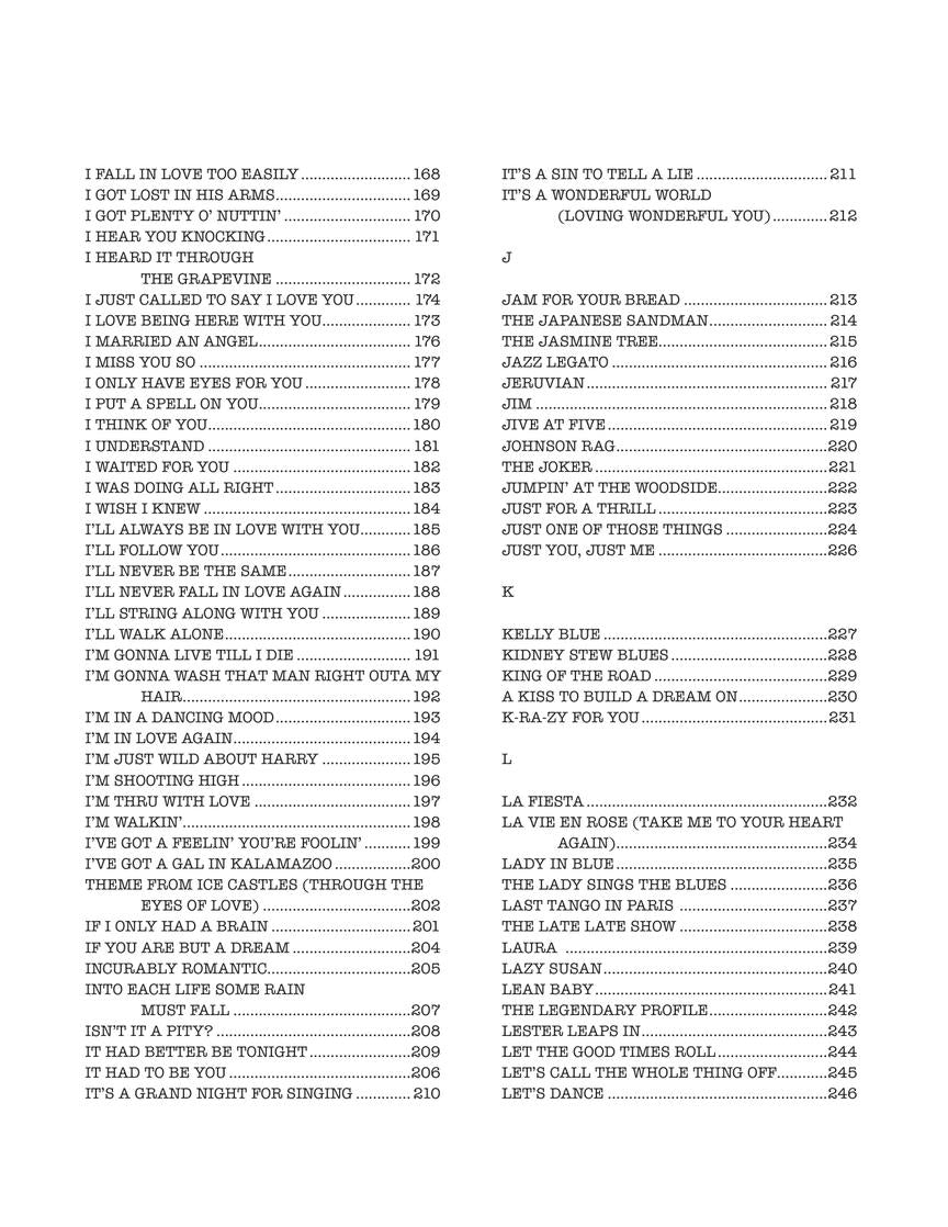Real Book - (5.51): Real Book, The - Volume 6, C Edition