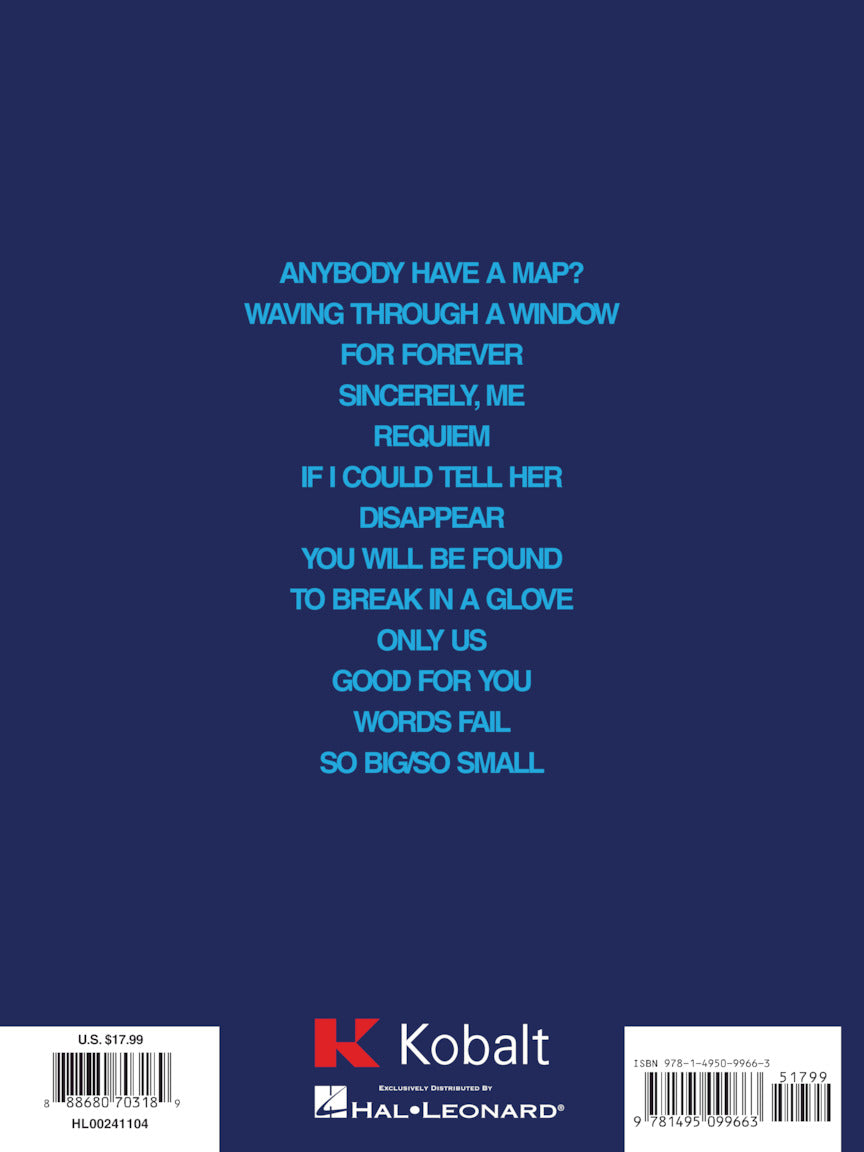 Pasek/Paul Dear Evan Hansen Easy Piano Selections