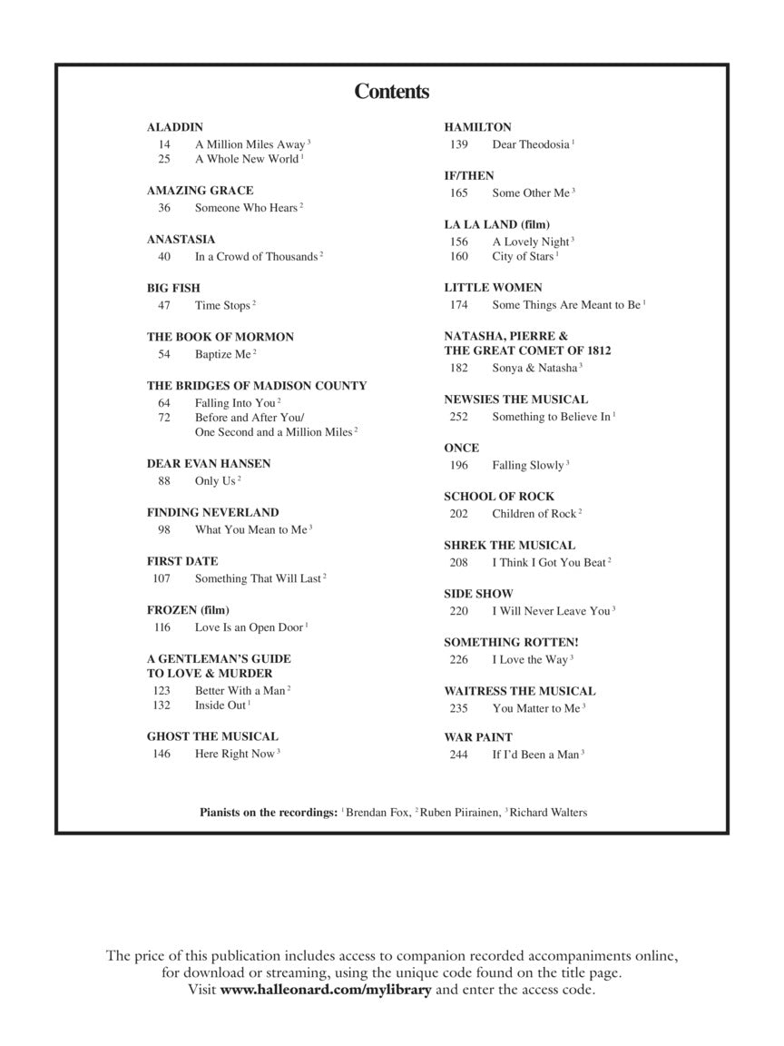 Singer's Musical Theatre Anthology: Duets, Volume 4