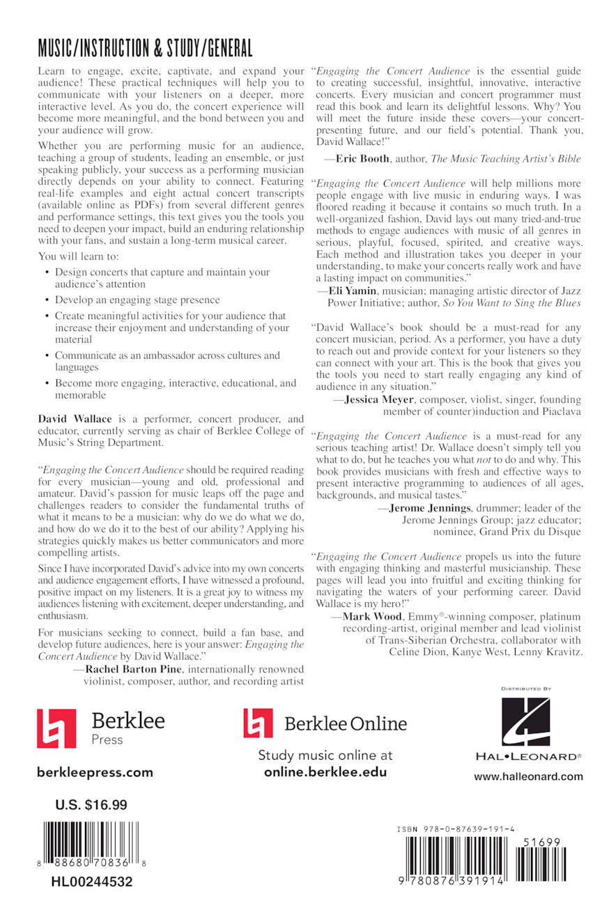 Engaging the Concert Audience