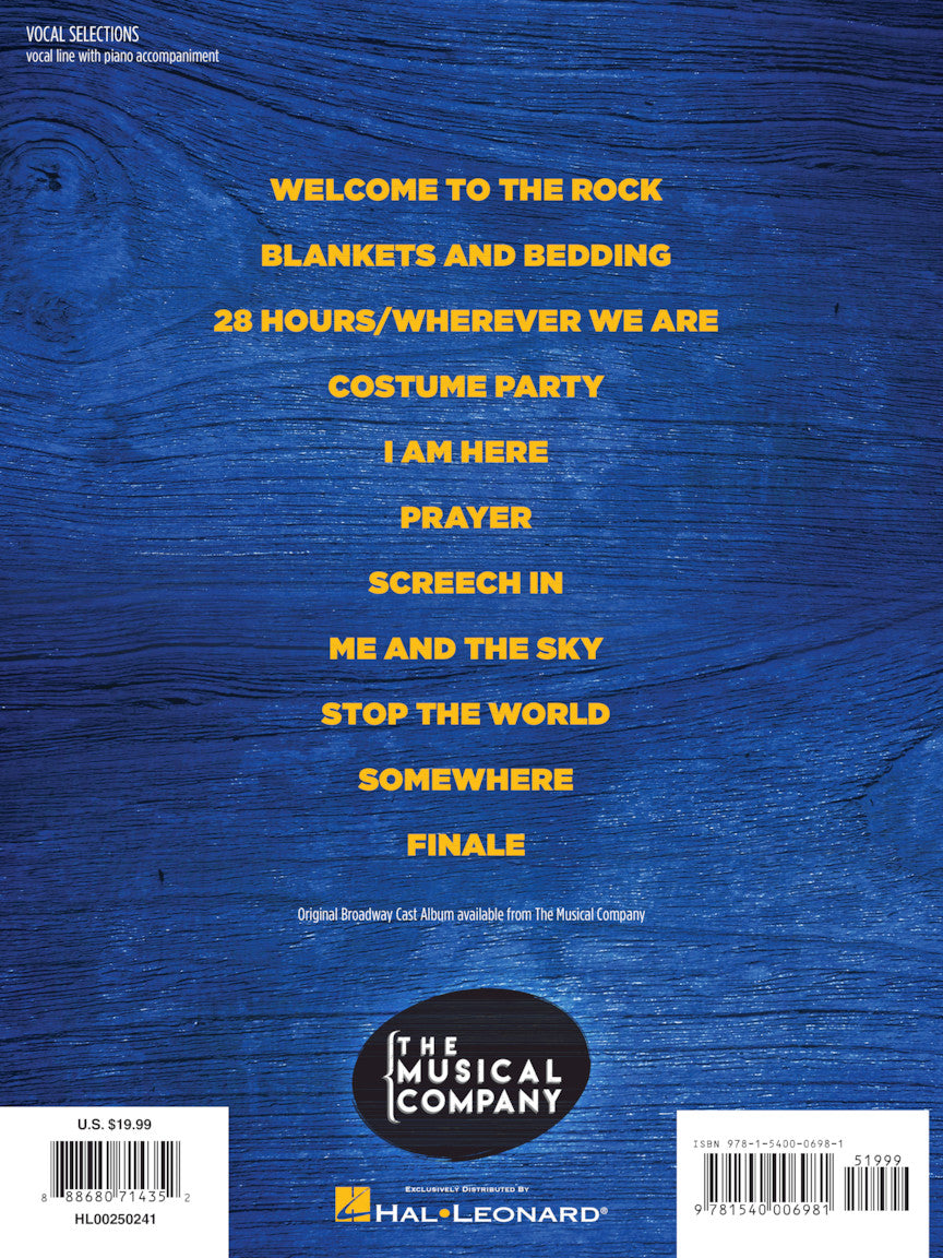 Come from Away Vocal Selections