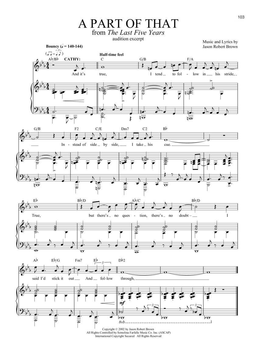 Contemporary Broadway Audition: Women's Edition - Book/Online Audio