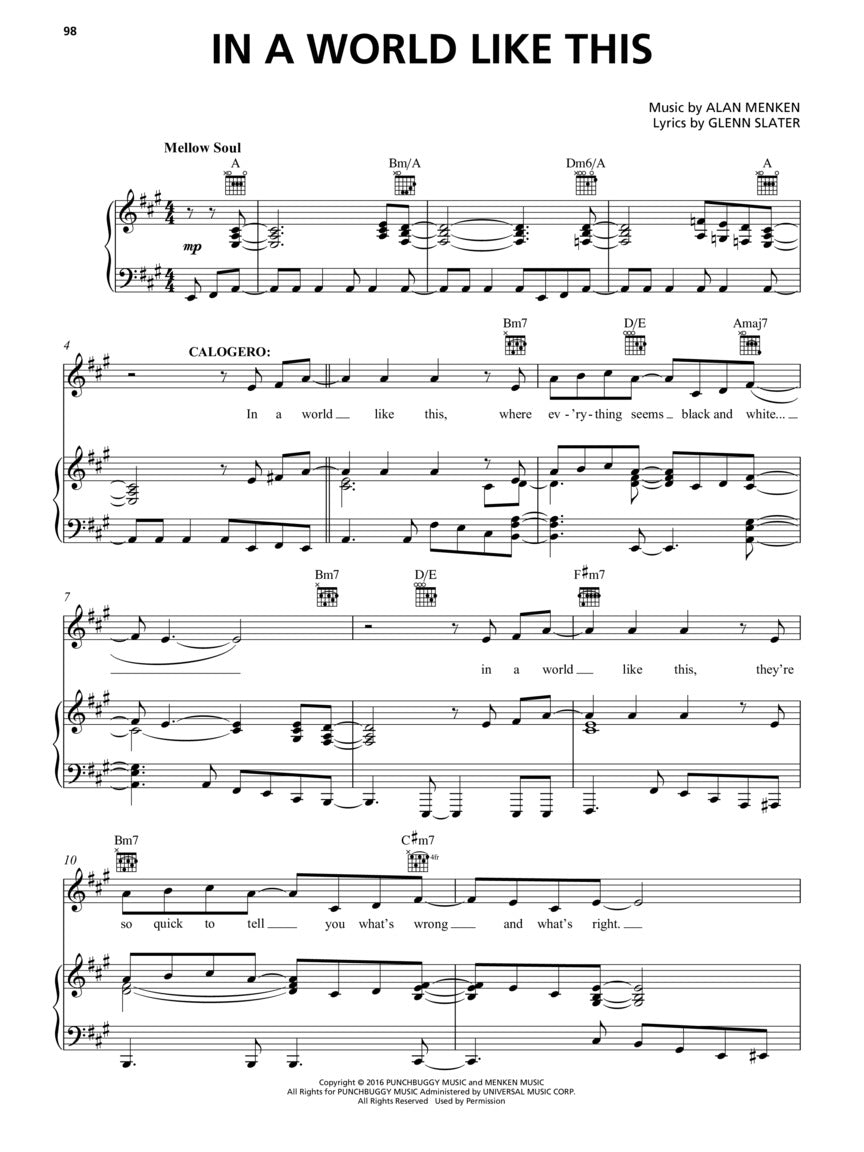 Menken: Bronx Tale, A