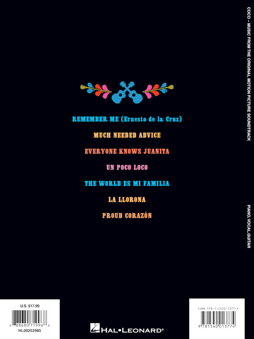 Coco - Piano/Vocal/Guitar