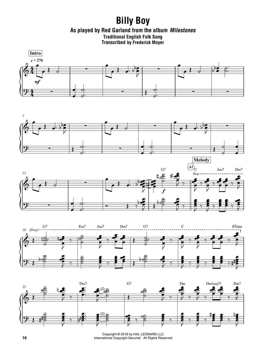 Jazz Piano Masterpieces