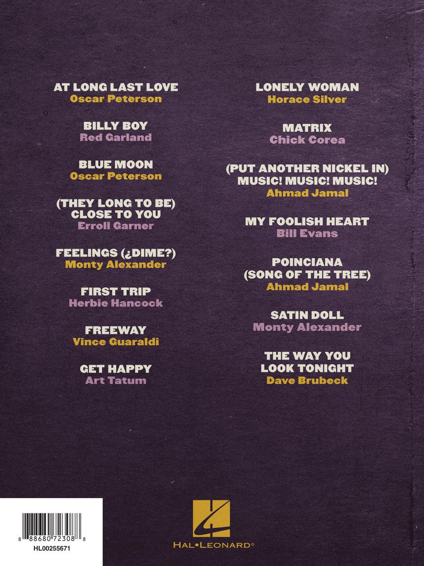 Jazz Piano Masterpieces