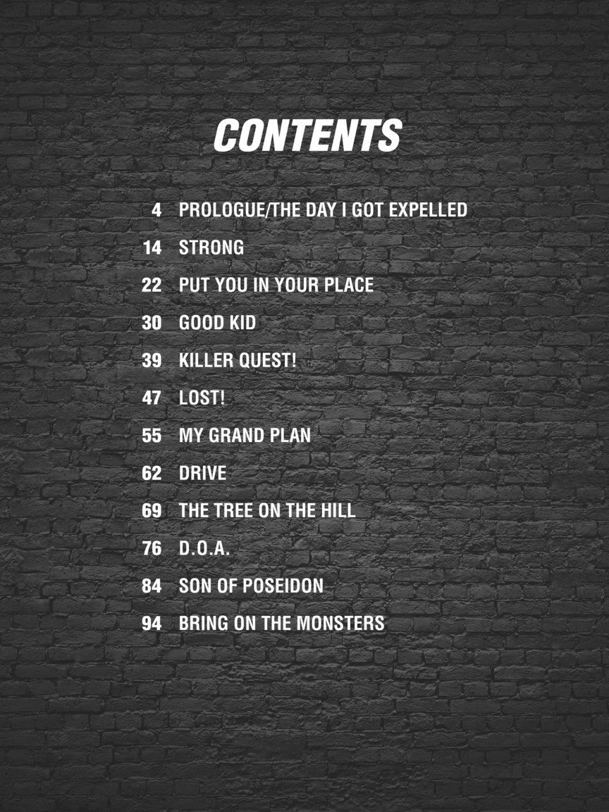 The Lightning Thief Vocal Selections