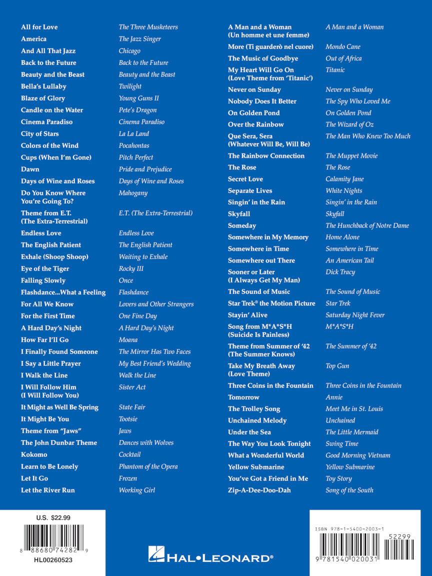 Big Book of Movie Music, The - 3rd Edition