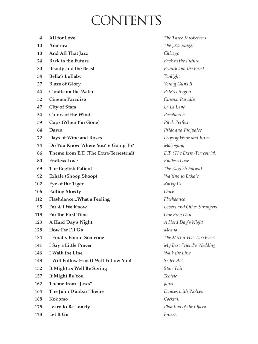 Big Book of Movie Music, The - 3rd Edition