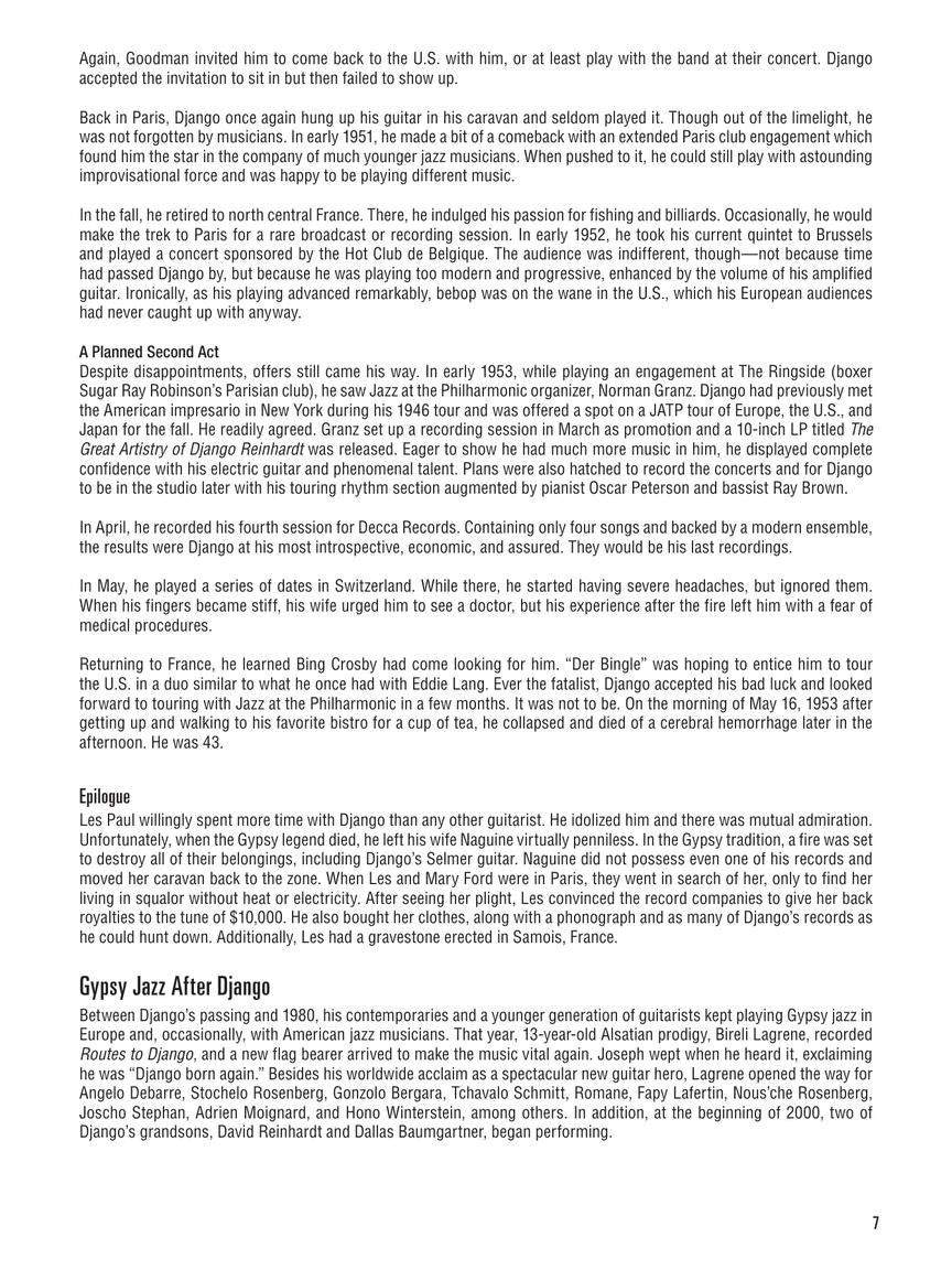 Hal Leonard Gypsy Jazz Guitar Method