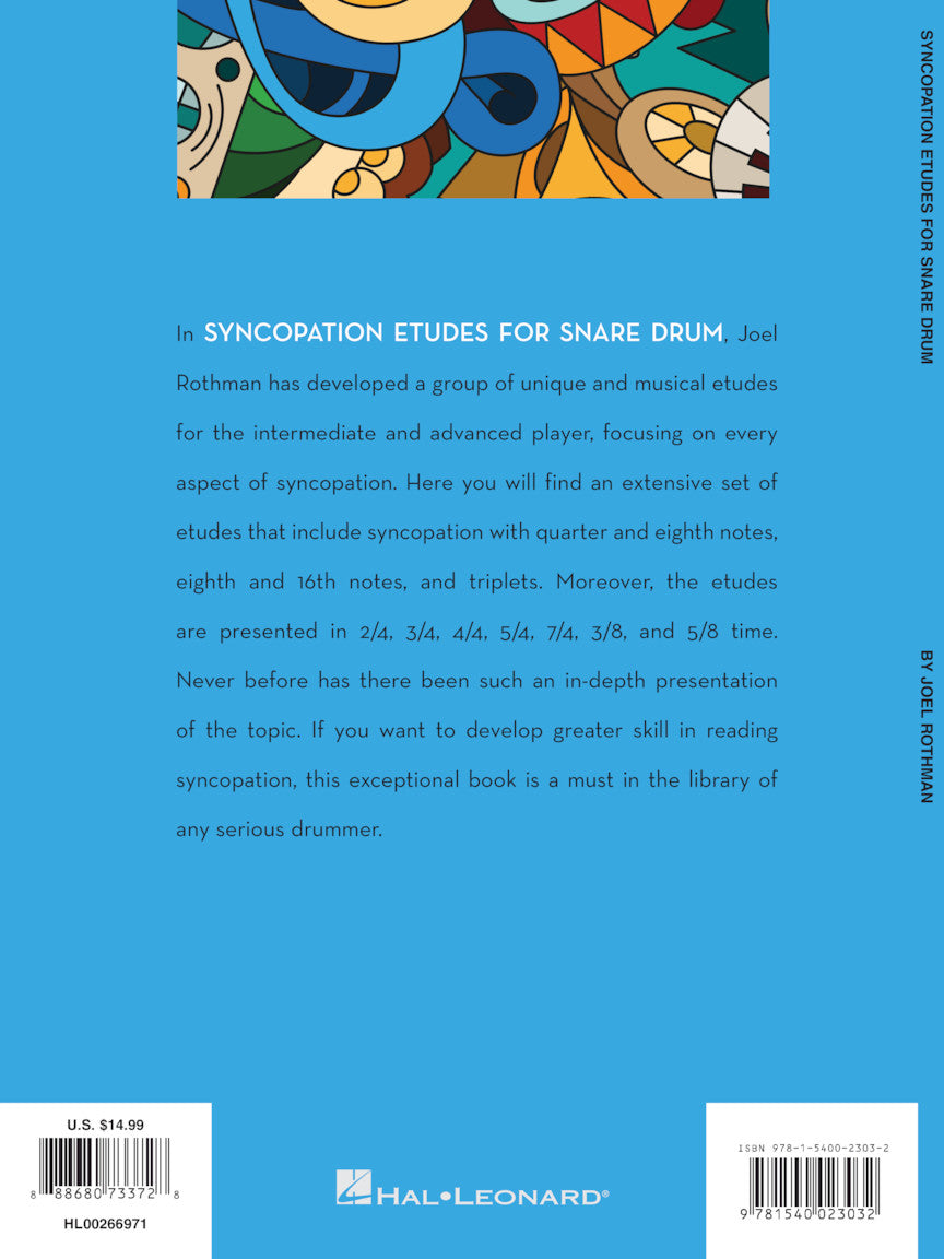 Syncopation Etudes for Snare Drum