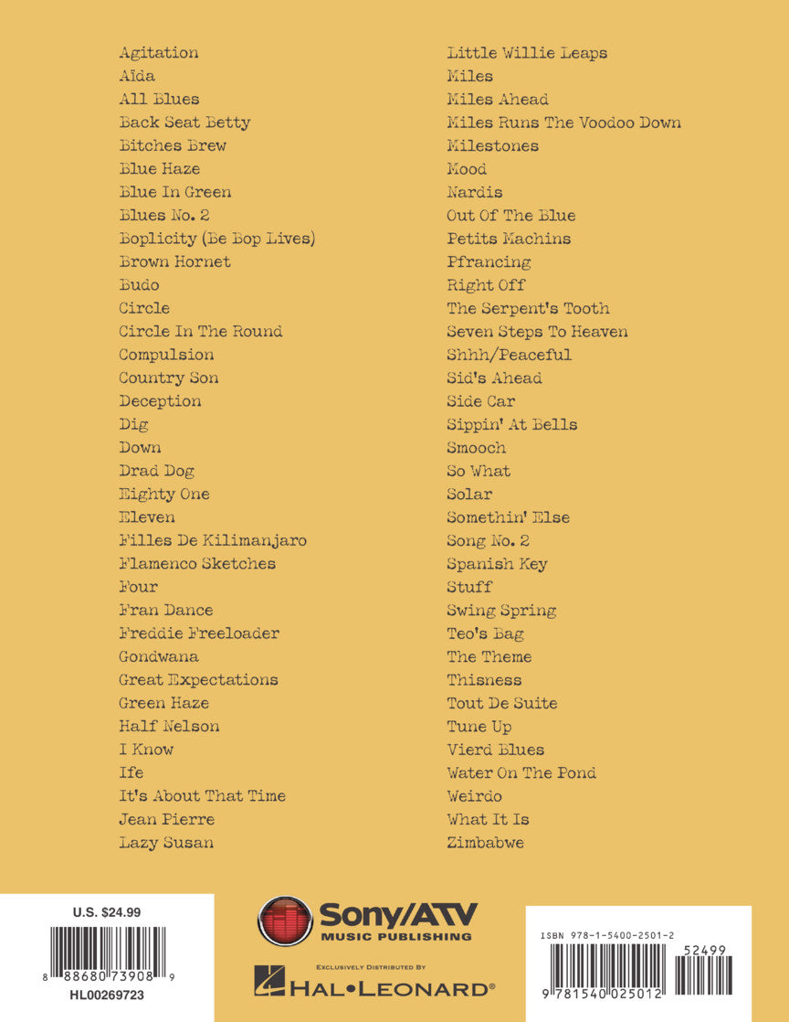 Real Book - (8.22): Davis, Miles - Real Book