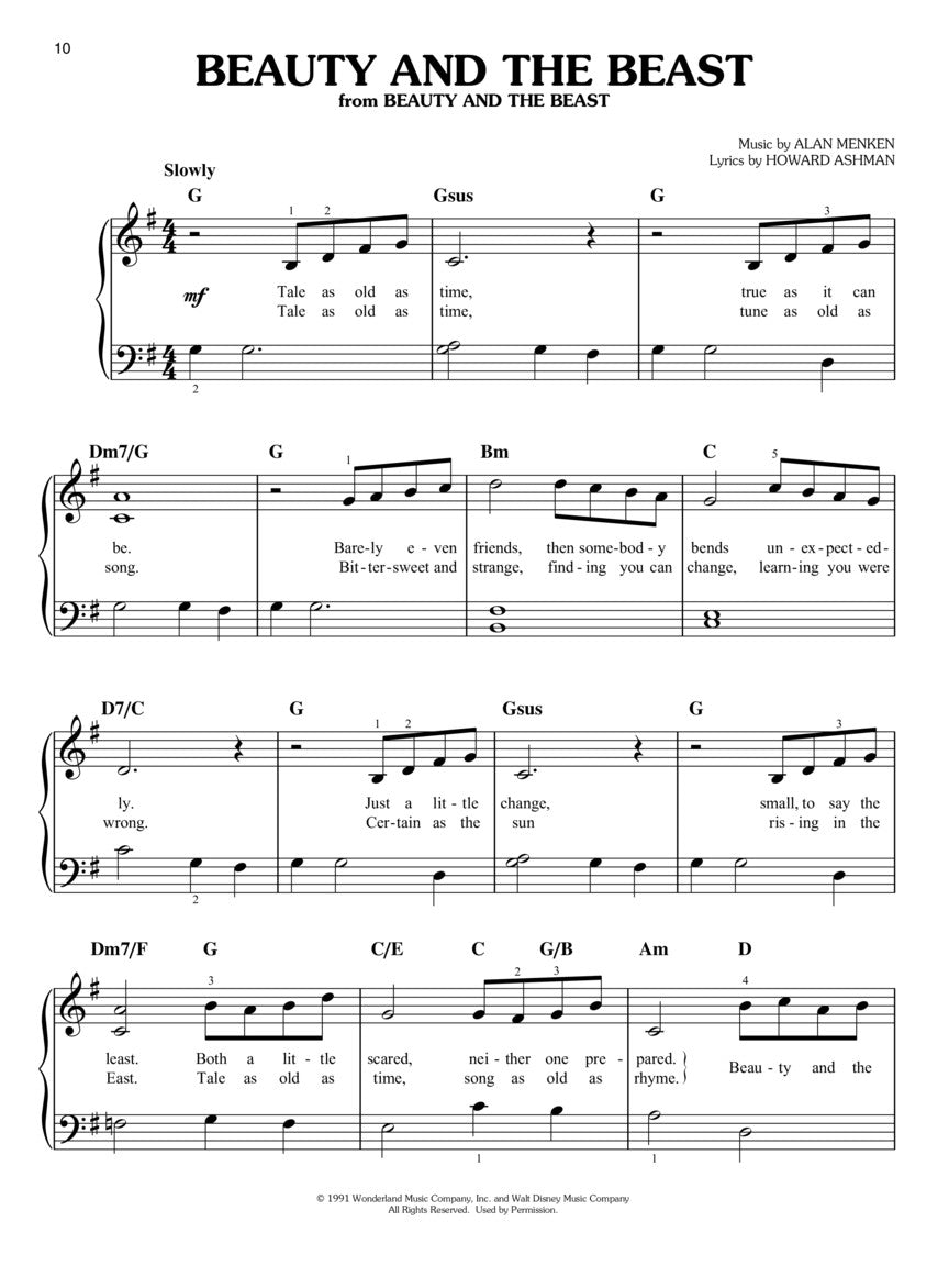 First 50 Disney Songs You Should Play on the Piano