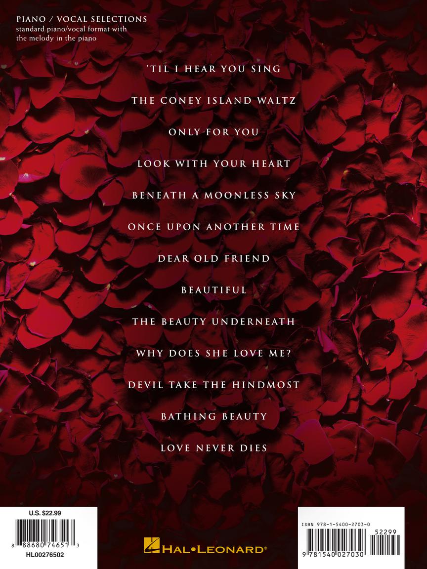 Love Never Dies - Piano/Vocal Selections
