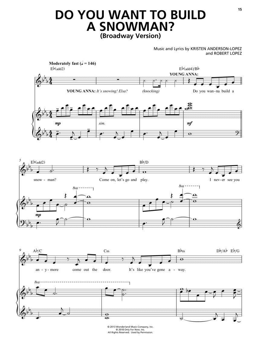 Frozen - Broadway Musical