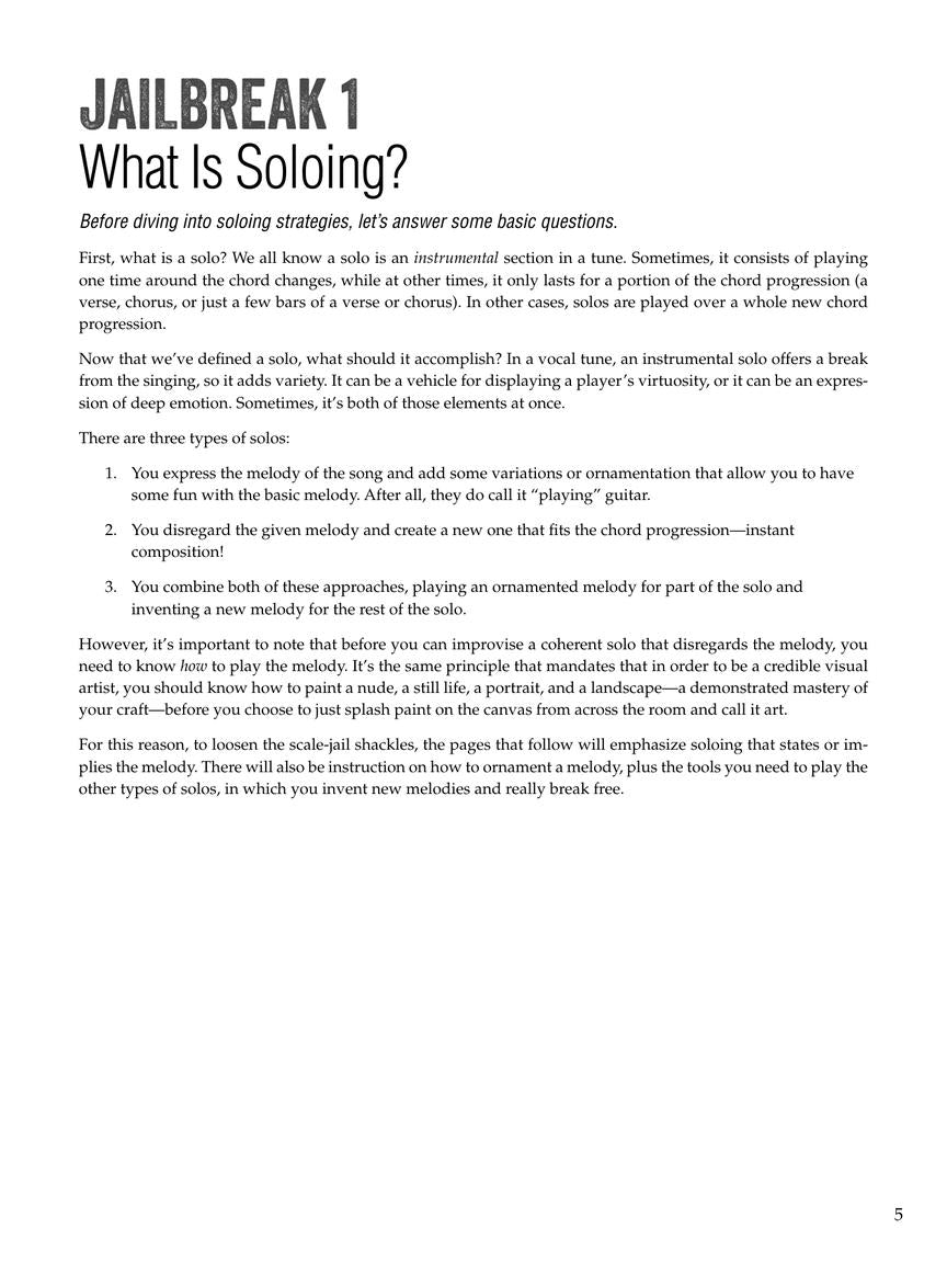 Sokolow Get Out of Scale-Jail for Guitar