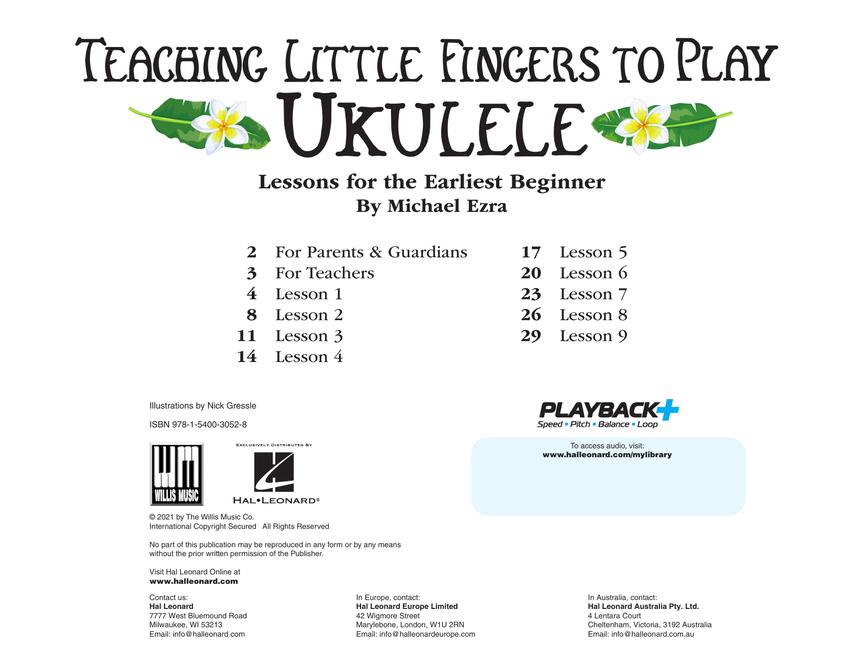 Teaching Little Fingers to Play Ukulele