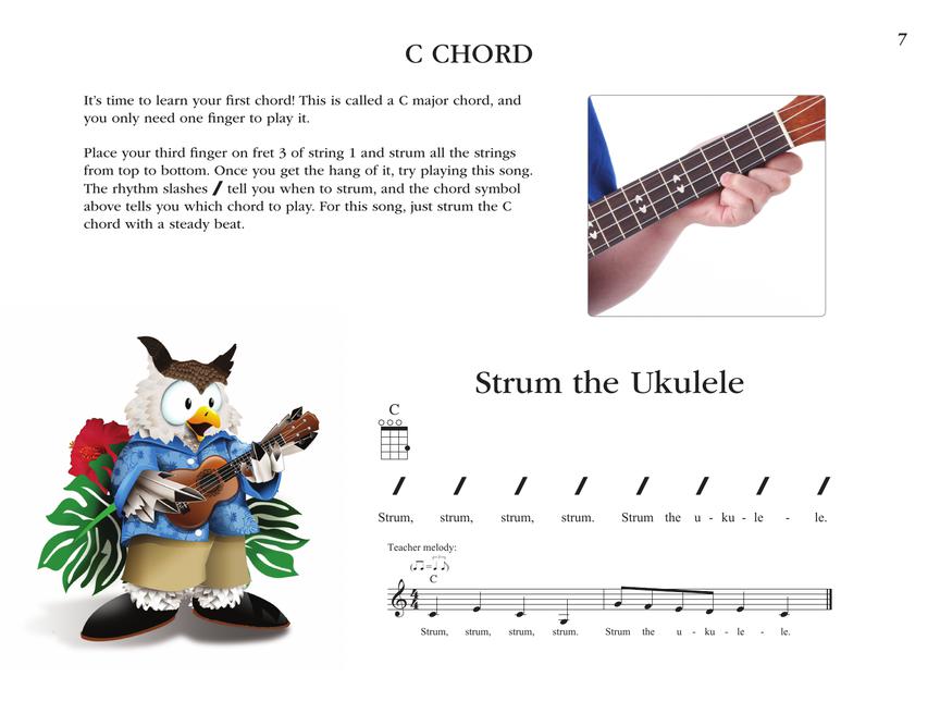 Teaching Little Fingers to Play Ukulele