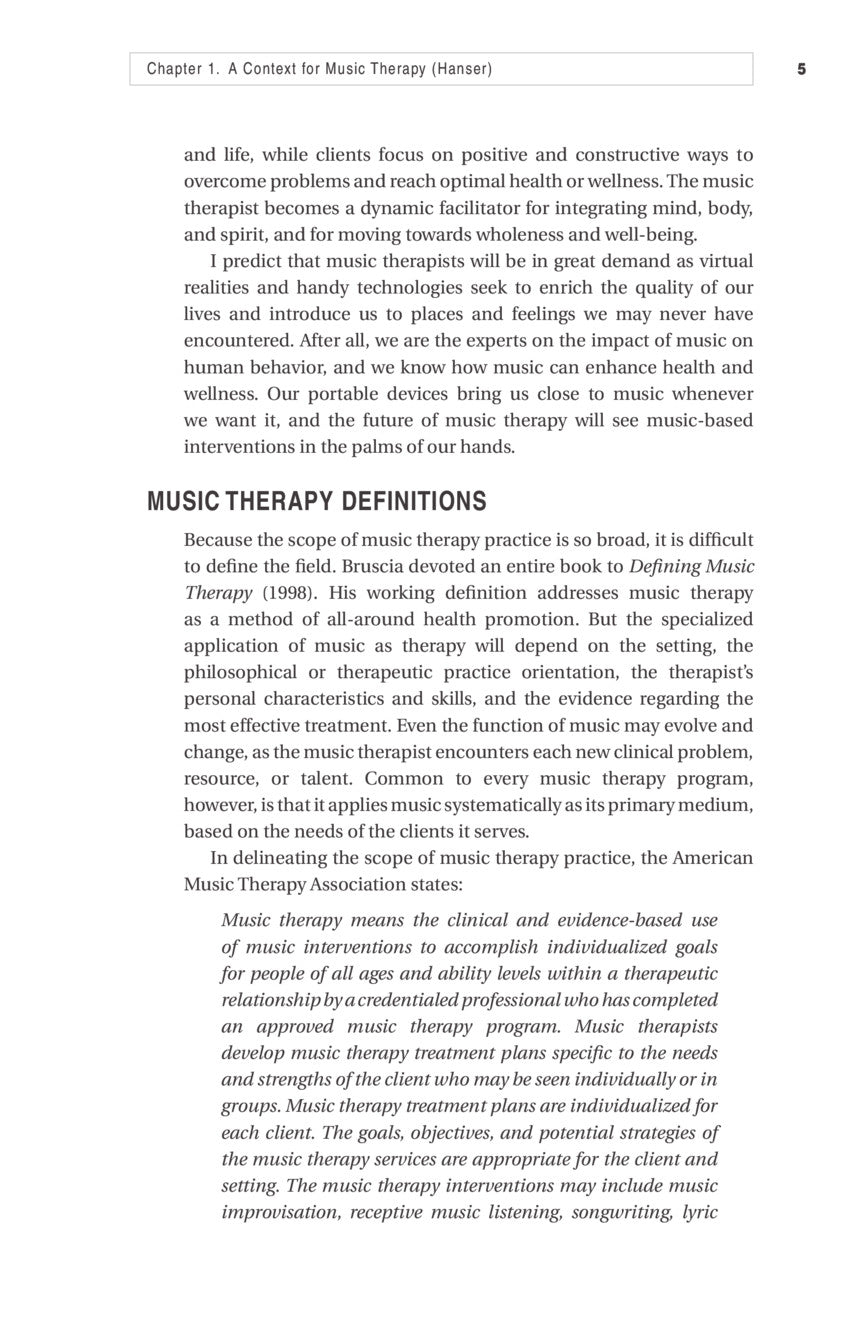 New Music Therapist's Handbook, The - Third Edition