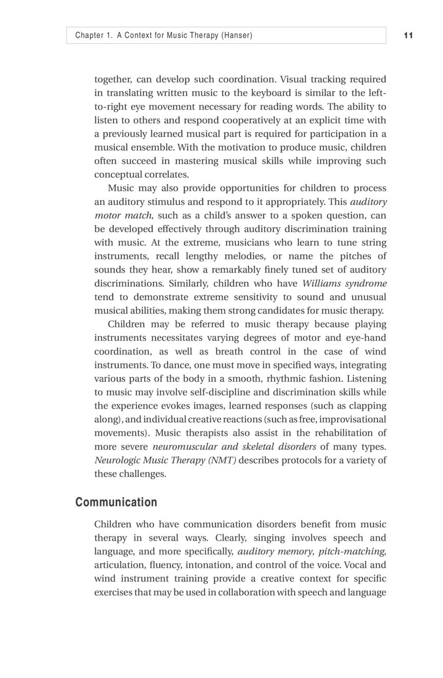 New Music Therapist's Handbook, The - Third Edition