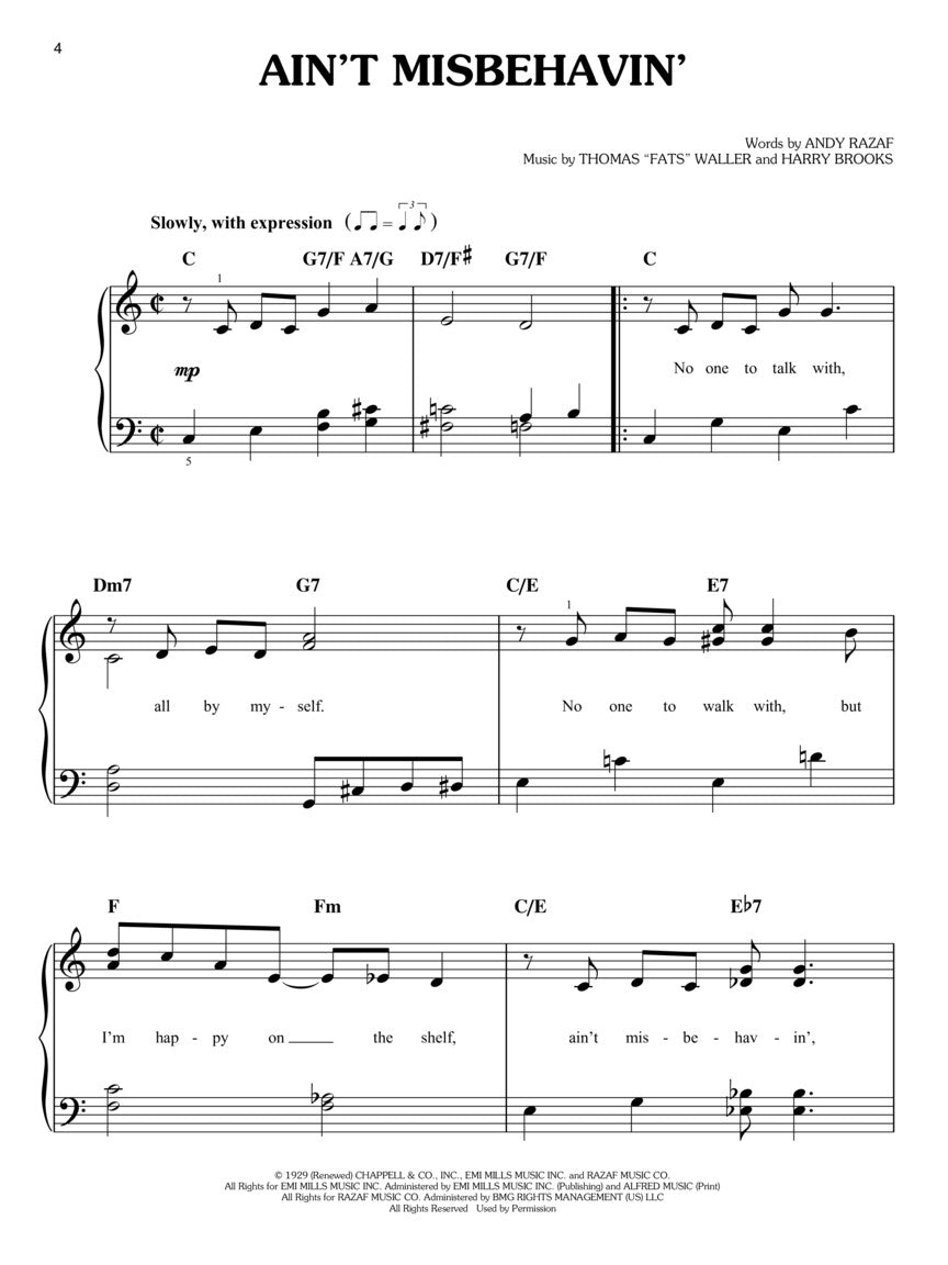 Songs of the 1920s - New Decade Series