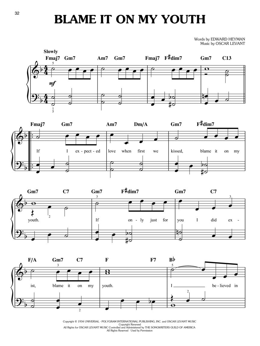 Songs of the 1930s - New Decade Series