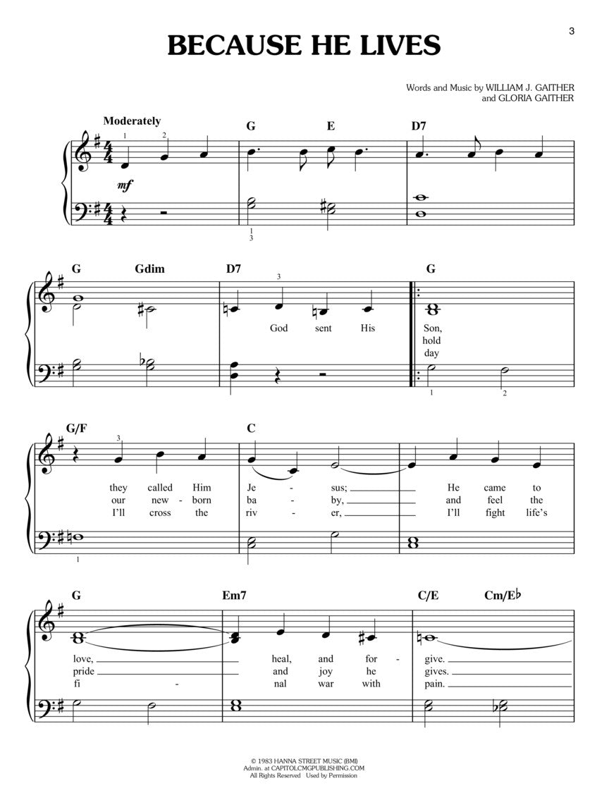 First 50 Gospel Songs You Should Play on Piano