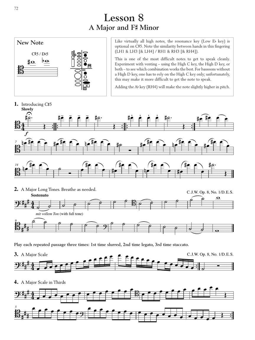 New Weissenborn Method for Bassoon - Vol. 2