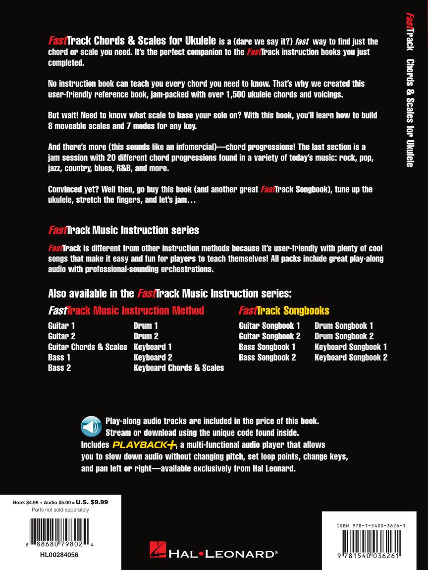 Johnson FastTrack – Chords & Scales for Ukulele