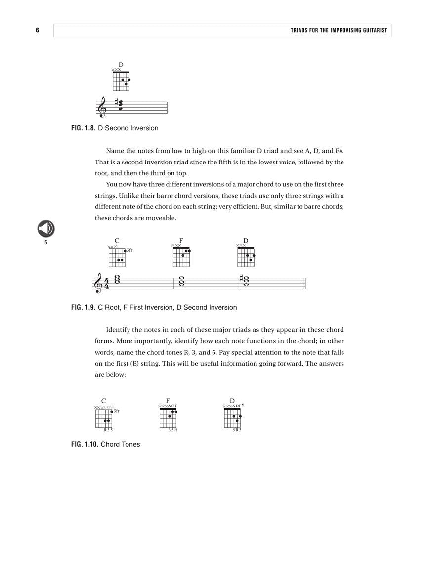 Triads for the Improvising Guitarist