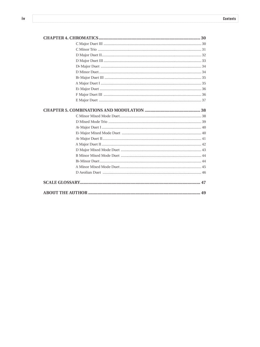 Berklee Ear Training Duets and Trios
