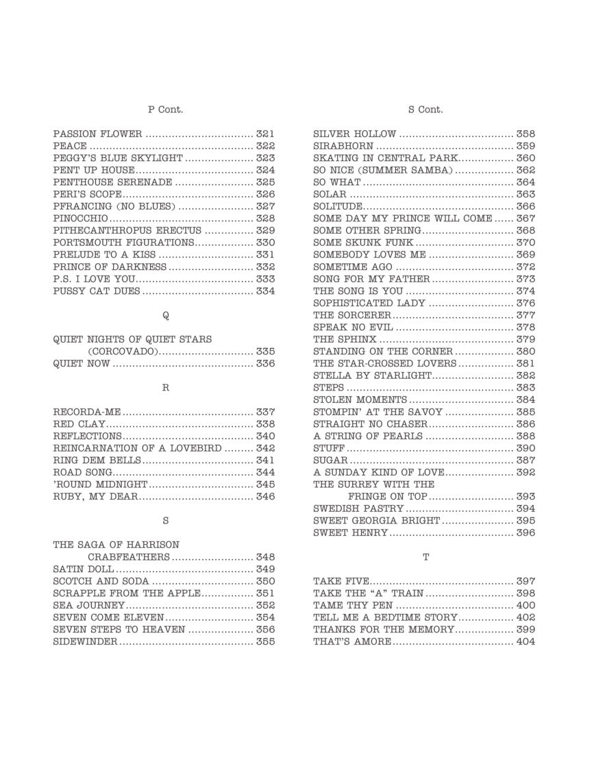 Real Book - (1.13): Real Book, The -¦Volume 1, F