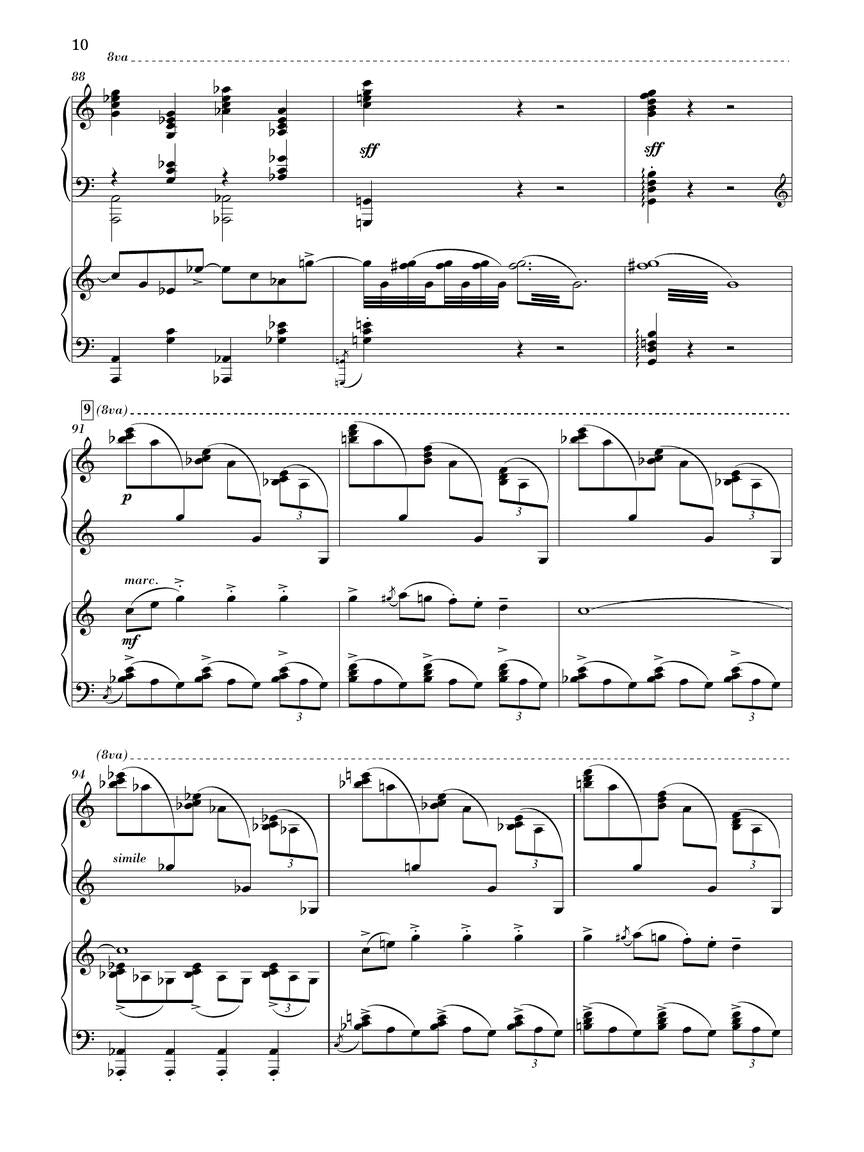 Gershwin: Rhapsody in Blue - 2 Pianos/4 Hands