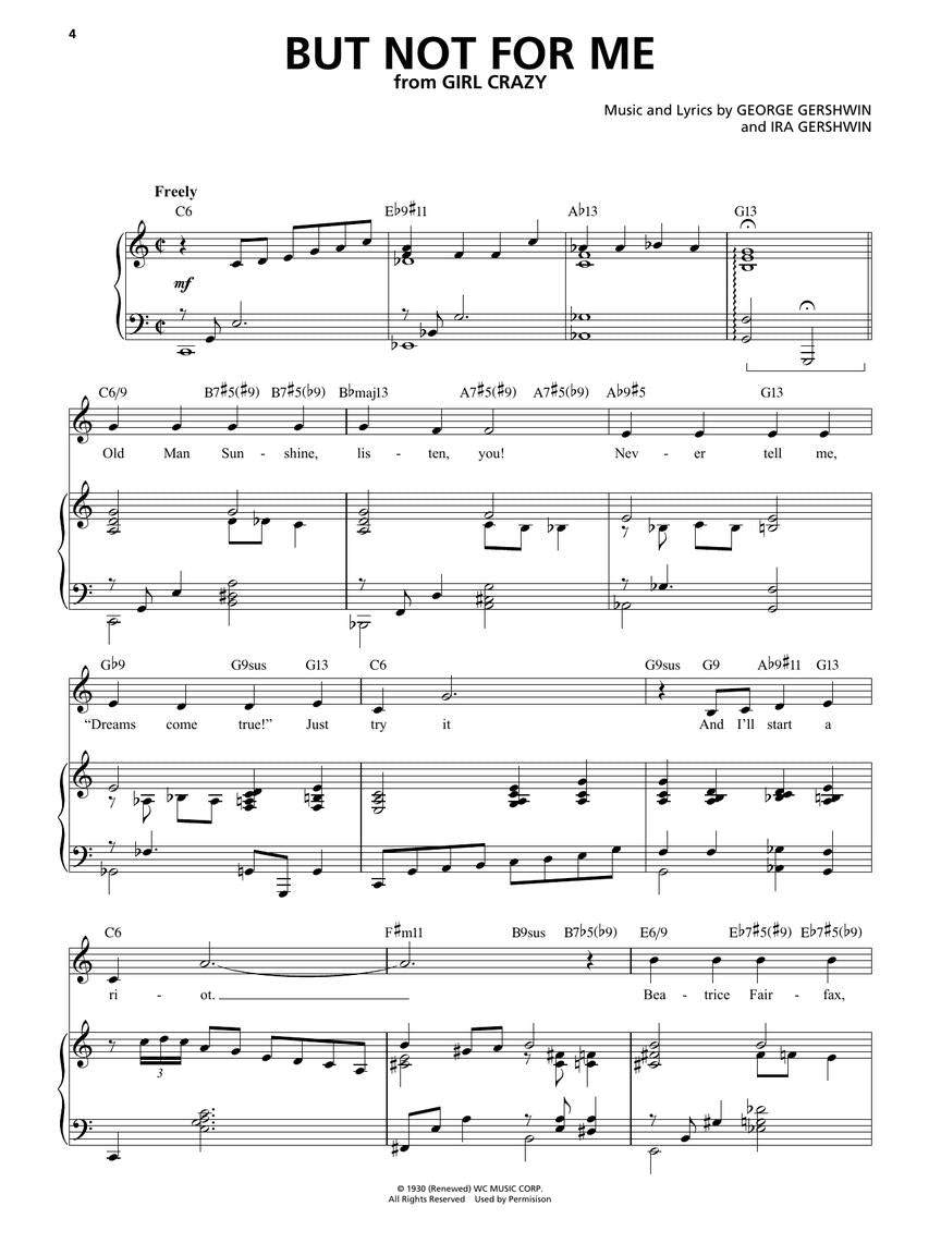 Gershwin: Singer's Jazz Anthology - Low Voice