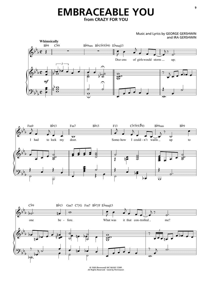 Gershwin: Singer's Jazz Anthology - Low Voice