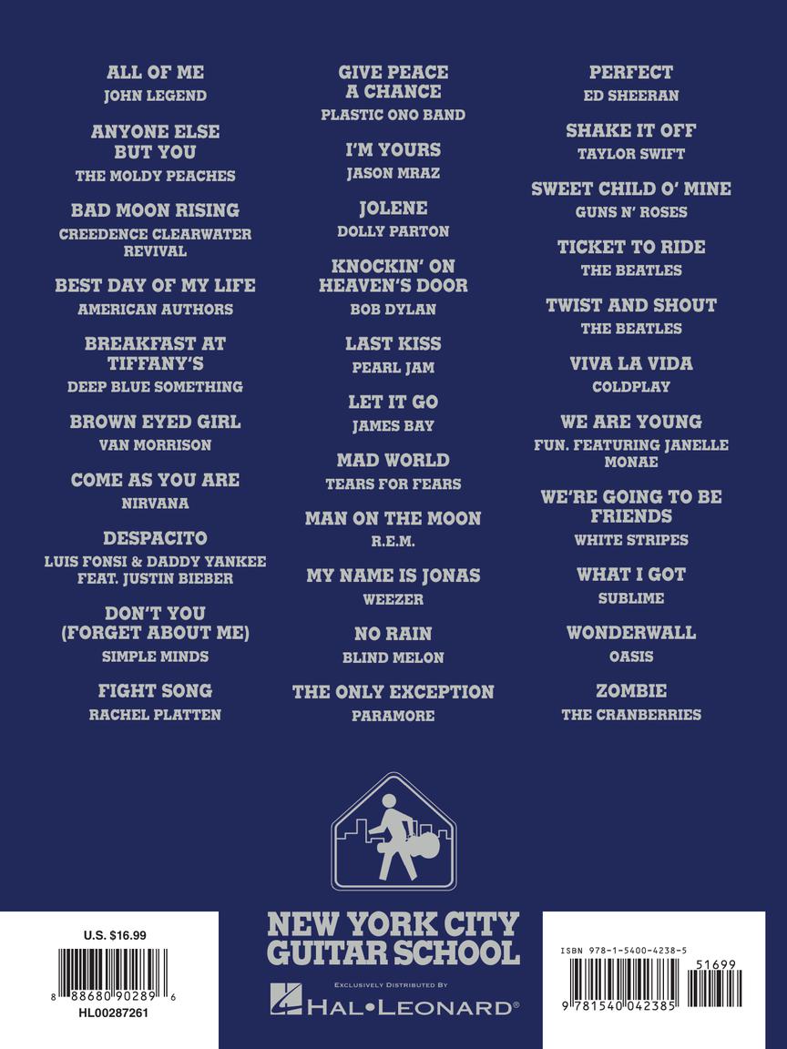 NYC Guitar School – Songs for Beginners