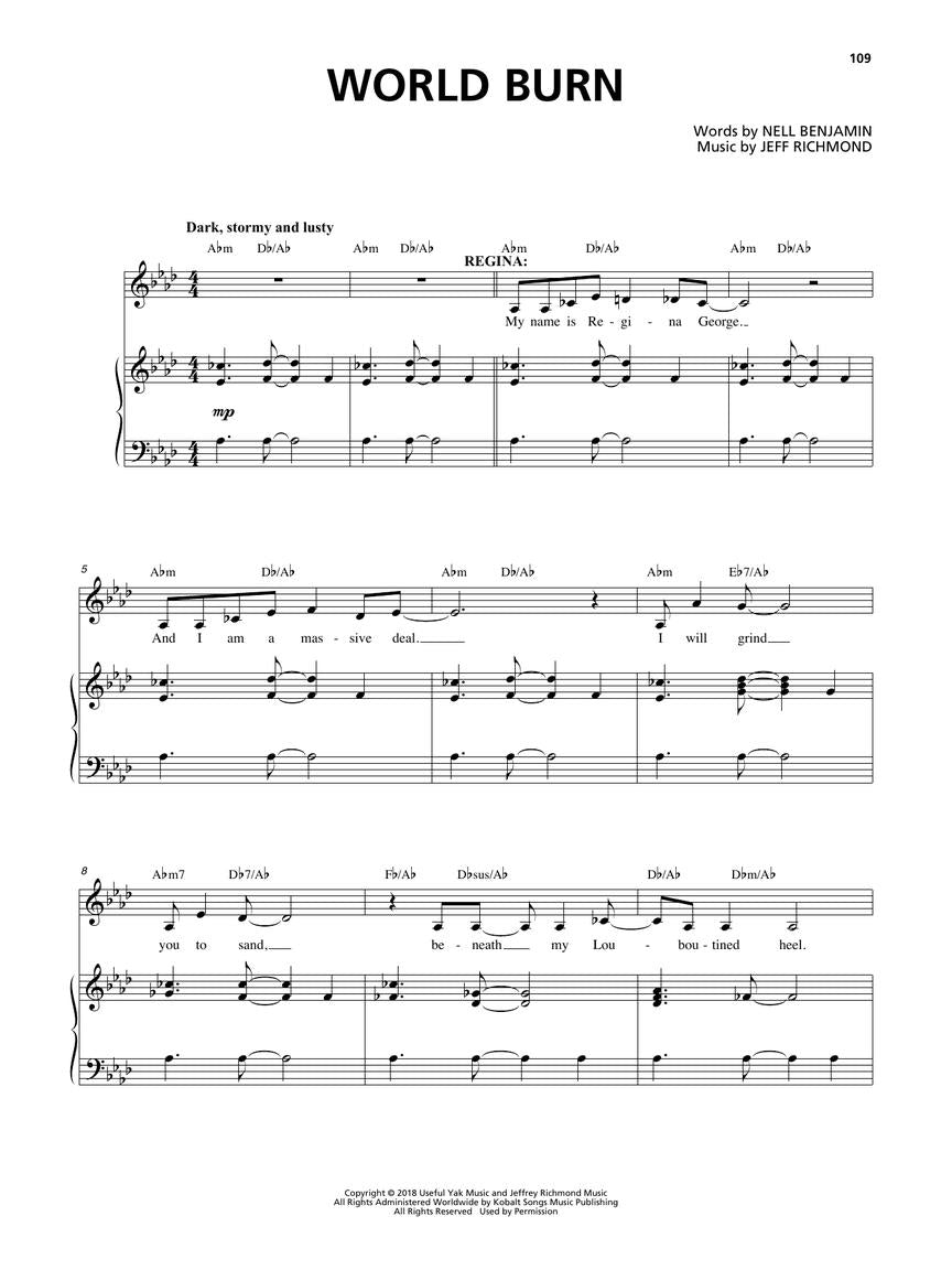 Mean Girls Vocal Selections