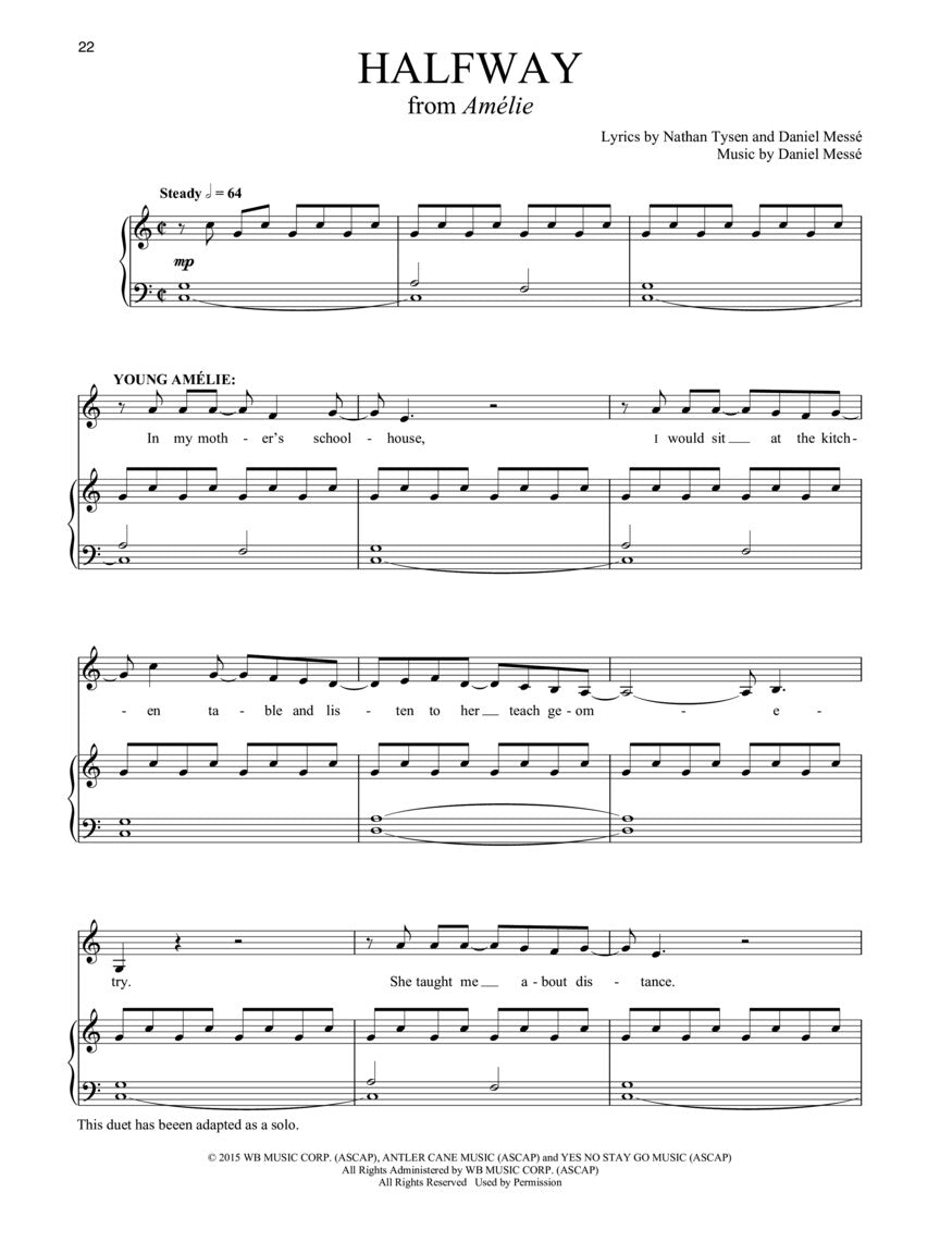 Girls' Songs from 21st Century Musicals