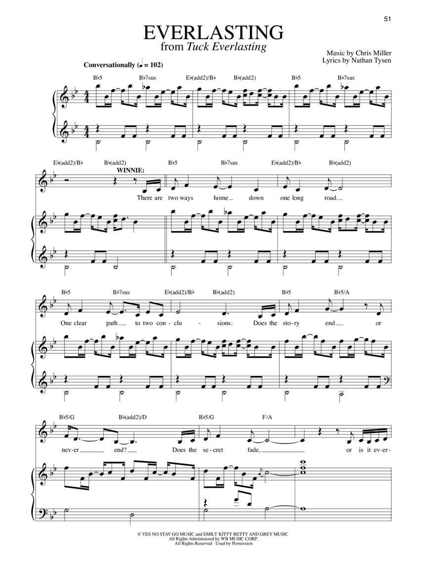 Girls' Songs from 21st Century Musicals