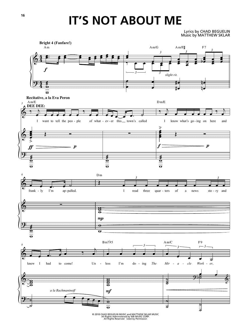 The Prom Vocal Selections