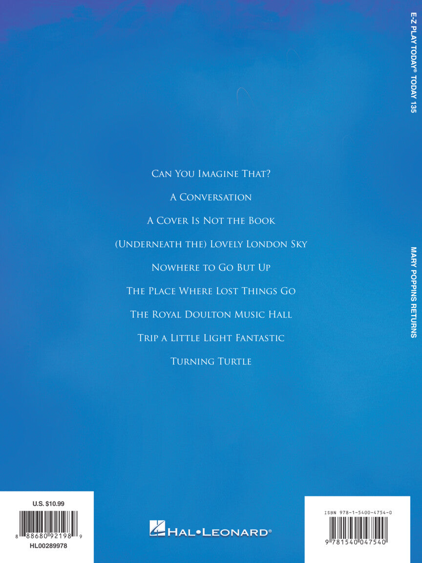 Mary Poppins Returns - E-Z Play Today #135