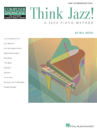 Think Jazz! A Jazz Piano Method – Early Intermediate Level