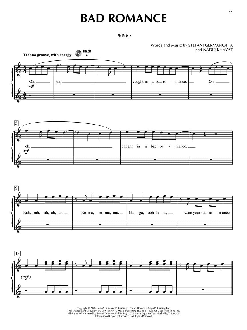 Glee - Piano Duet Play-Along Volume 42