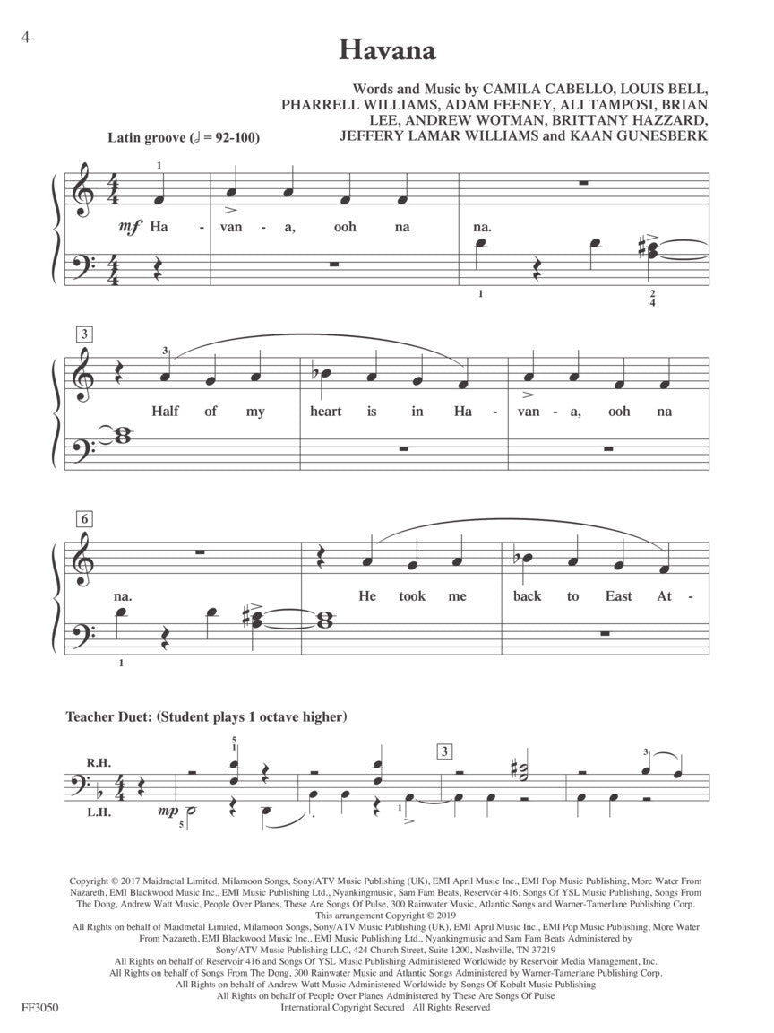 Faber Showtime Piano Hits Level 2A