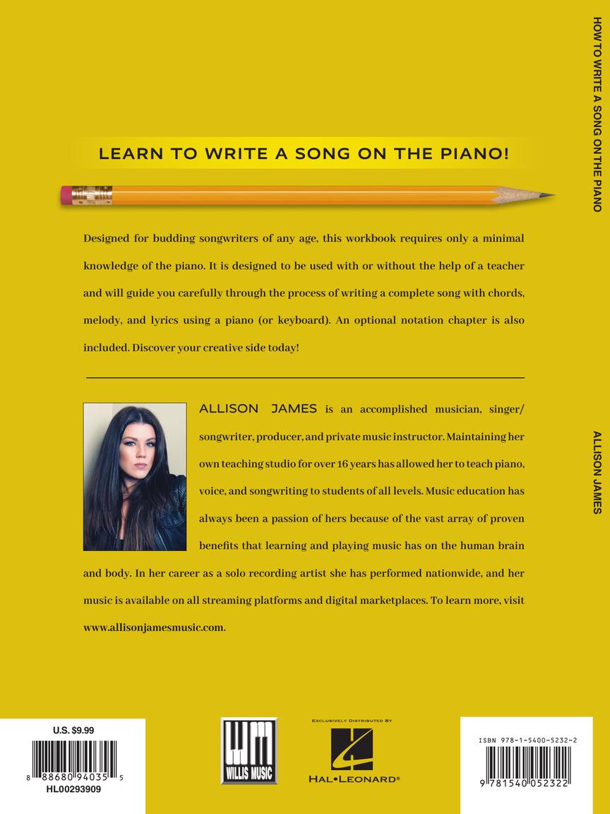 How to Write a Song on the Piano