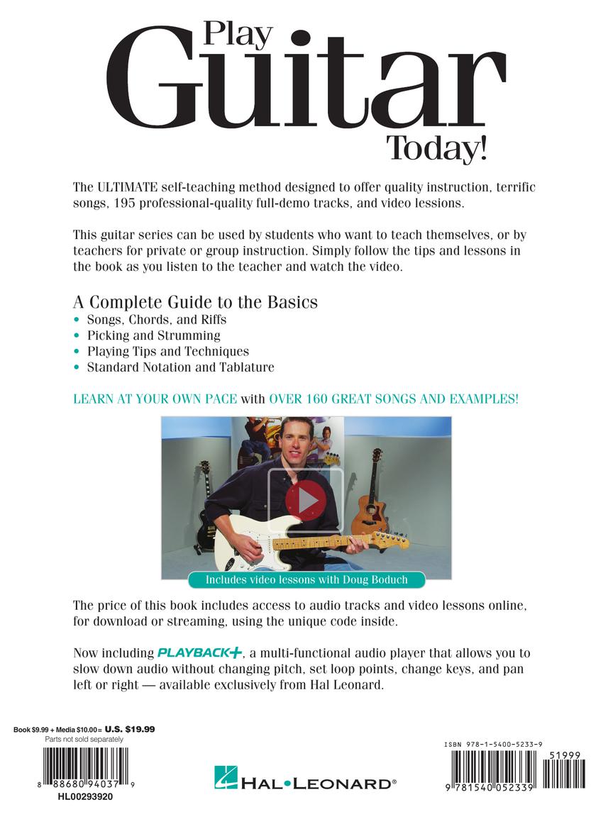 Play Guitar Today! All-in-One Beginner's Pack
