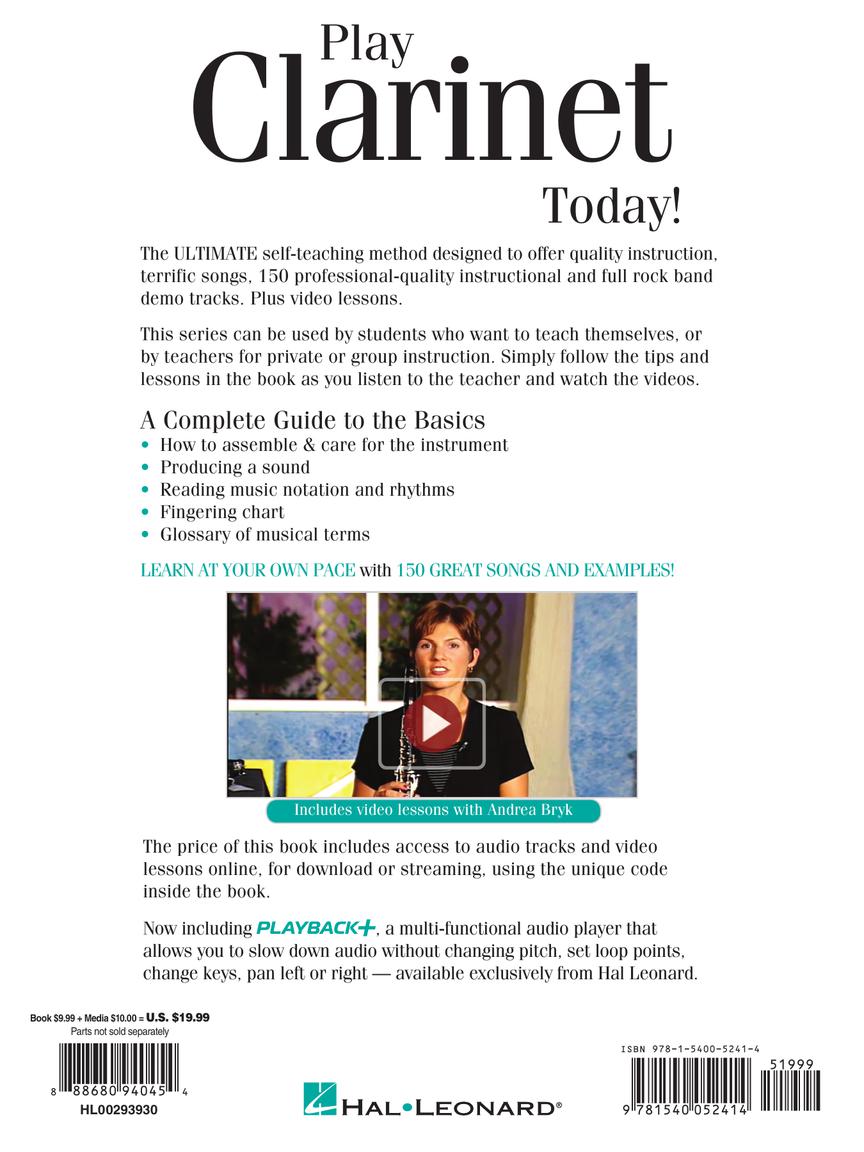 Play Clarinet Today! Beginner's Pack