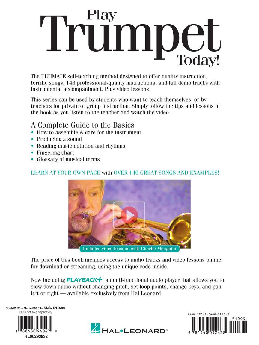Play Trumpet Today! Beginner's Pack
