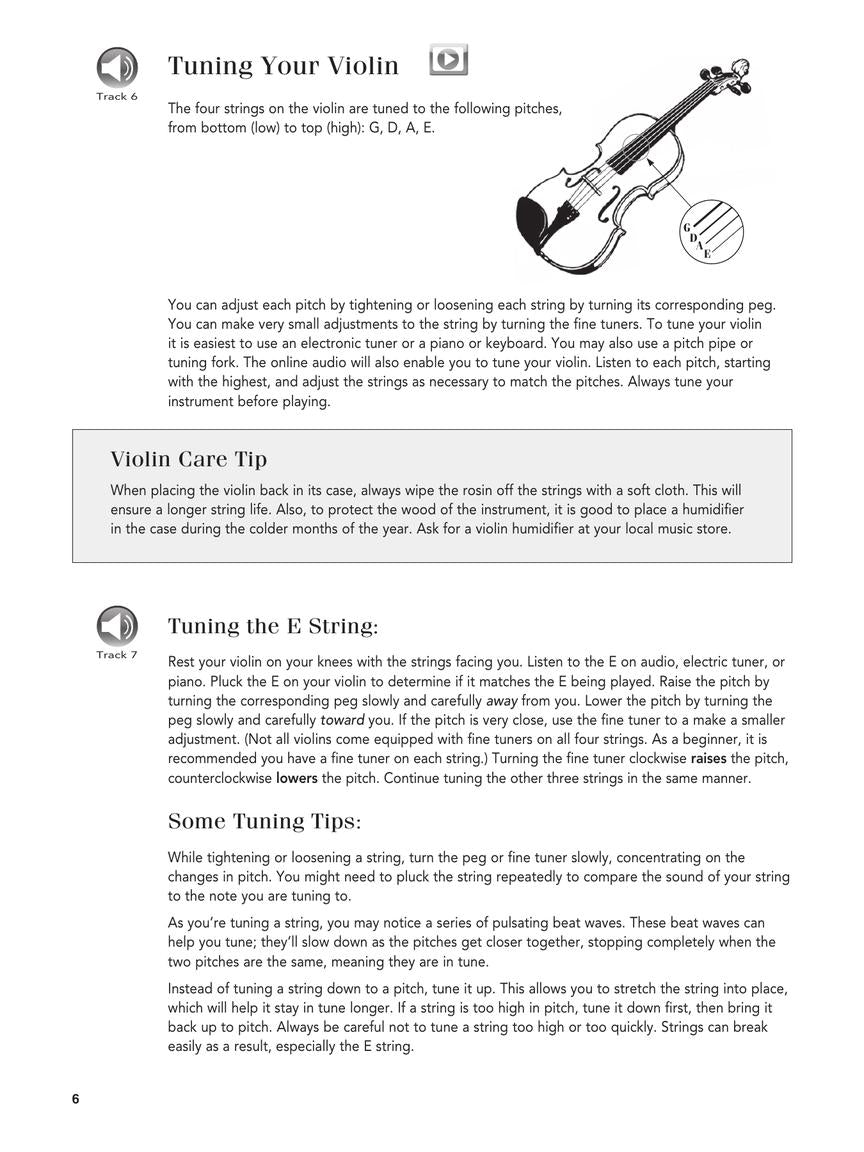 Play Violin Today! Beginner's Pack